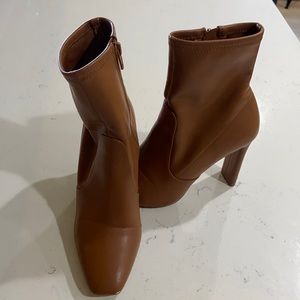Aldo tan booties
